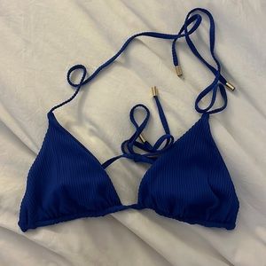 Monday swimwear cobalt top